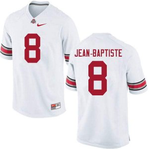 Men's Ohio State Buckeyes #8 Javontae Jean-Baptiste White Nike NCAA College Football Jersey Designated RXO3244IW